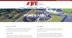 Desktop Screenshot of jfegroup.com